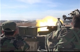 Đấu súng ác liệt giữa quân đội Syria và phiến quân